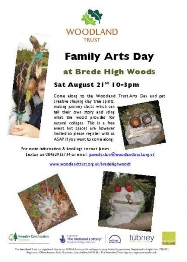 Free family arts day